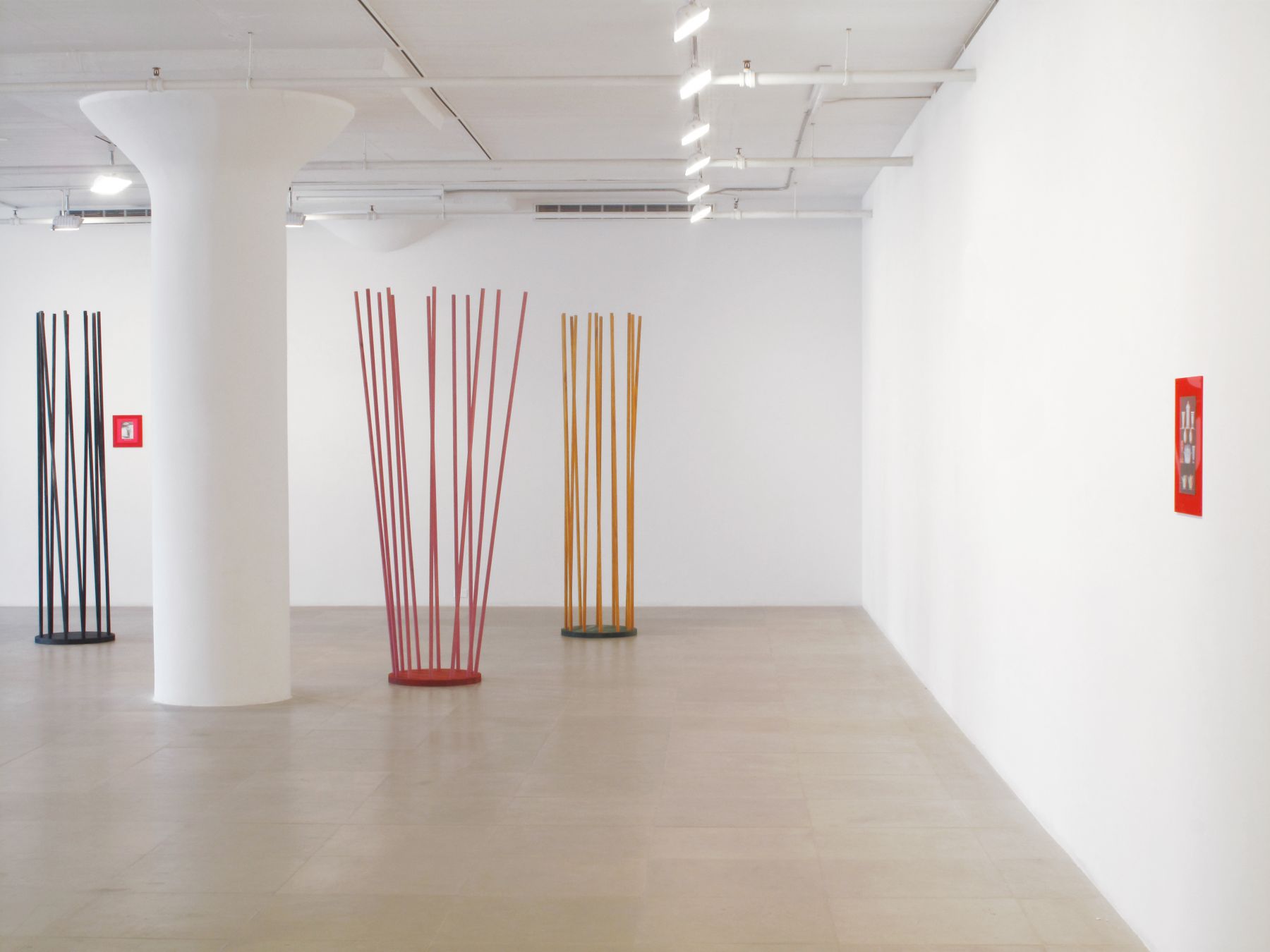 Michaela Meise, Installation view, Constitution, Greene Naftali, New York, 2009