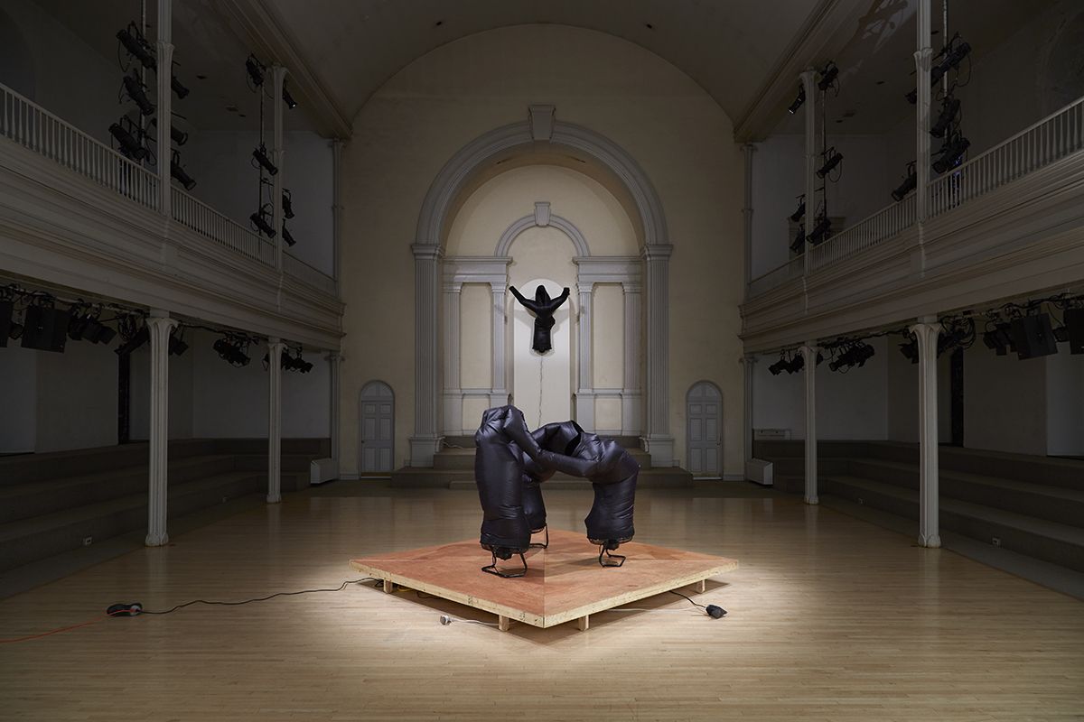 Installation view, Danspace Project, New York, 2016