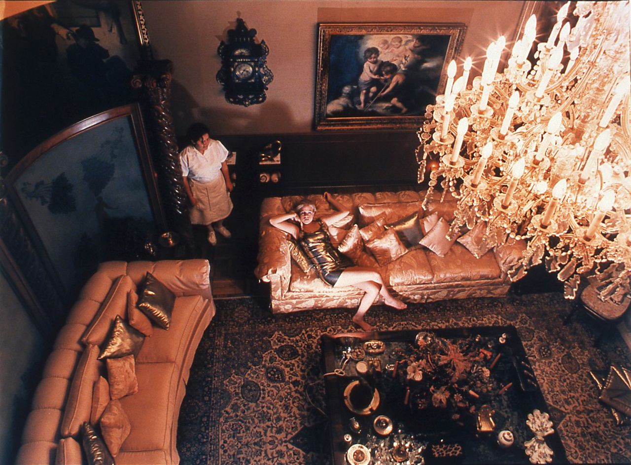 Daniela Rossell Untitled (Ricas y Famosas) Inge w/ Maid, 1999 C-print 30 x 40 inches (76.2 x 101.6 cm)