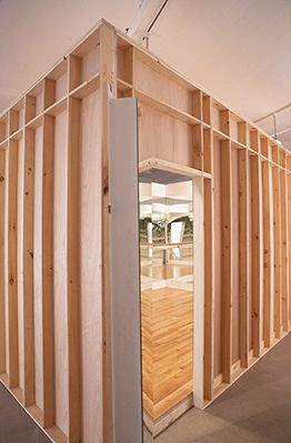Installation view, Intermediate II, Greene Naftali, New York, 2001
