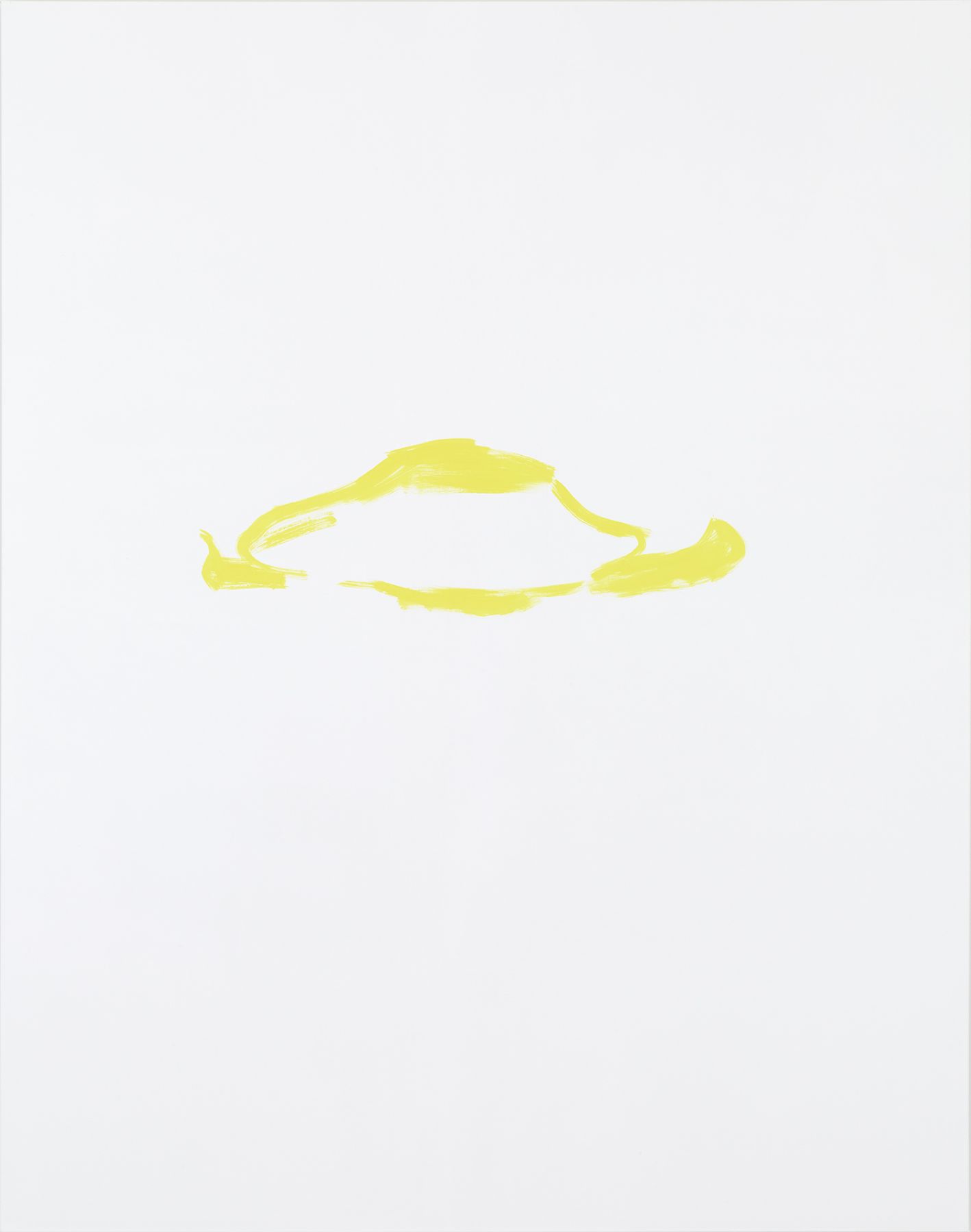 Michael Krebber MK.310, 2015 Acrylic on canvas 86 5/8 x 66 7/8 inches (220 x 169.9 cm)
