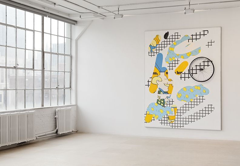 Installation view, Loveless, Greene Naftali, New York, 2014
