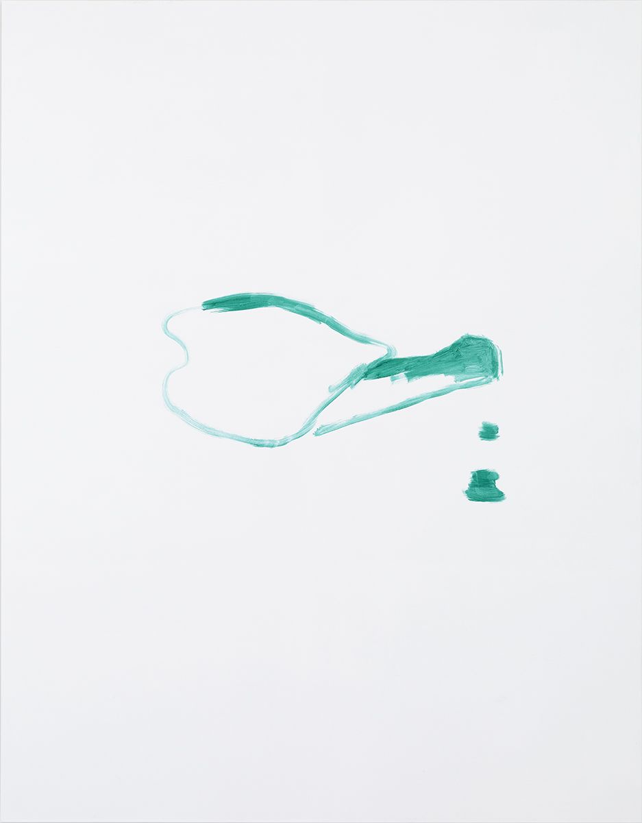 Michael Krebber MK.309, 2015 Acrylic on canvas 86 5/8 x 66 7/8 inches (220 x 169.9 cm)