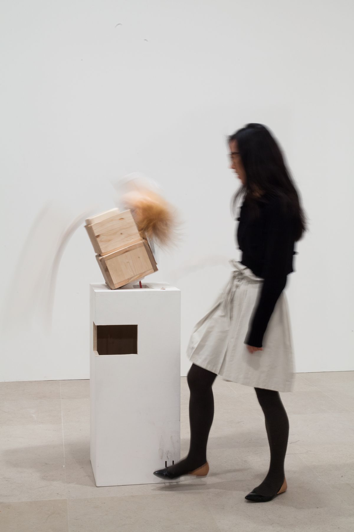Gelitin, Latte Macchiato, 2012, Mixed media, 77 1/4 x 16 x 18 1/2 inches