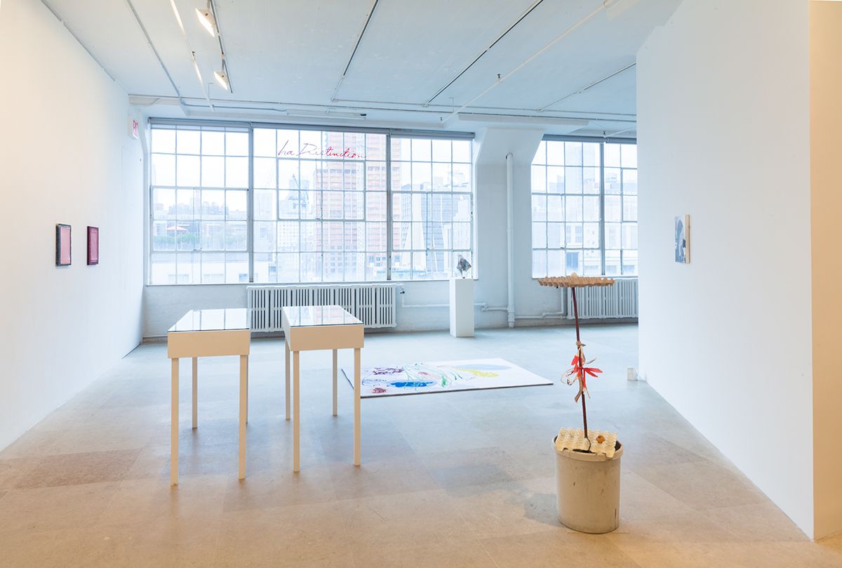 Installation view, FREAK OUT, Greene Naftali, New York, 2013