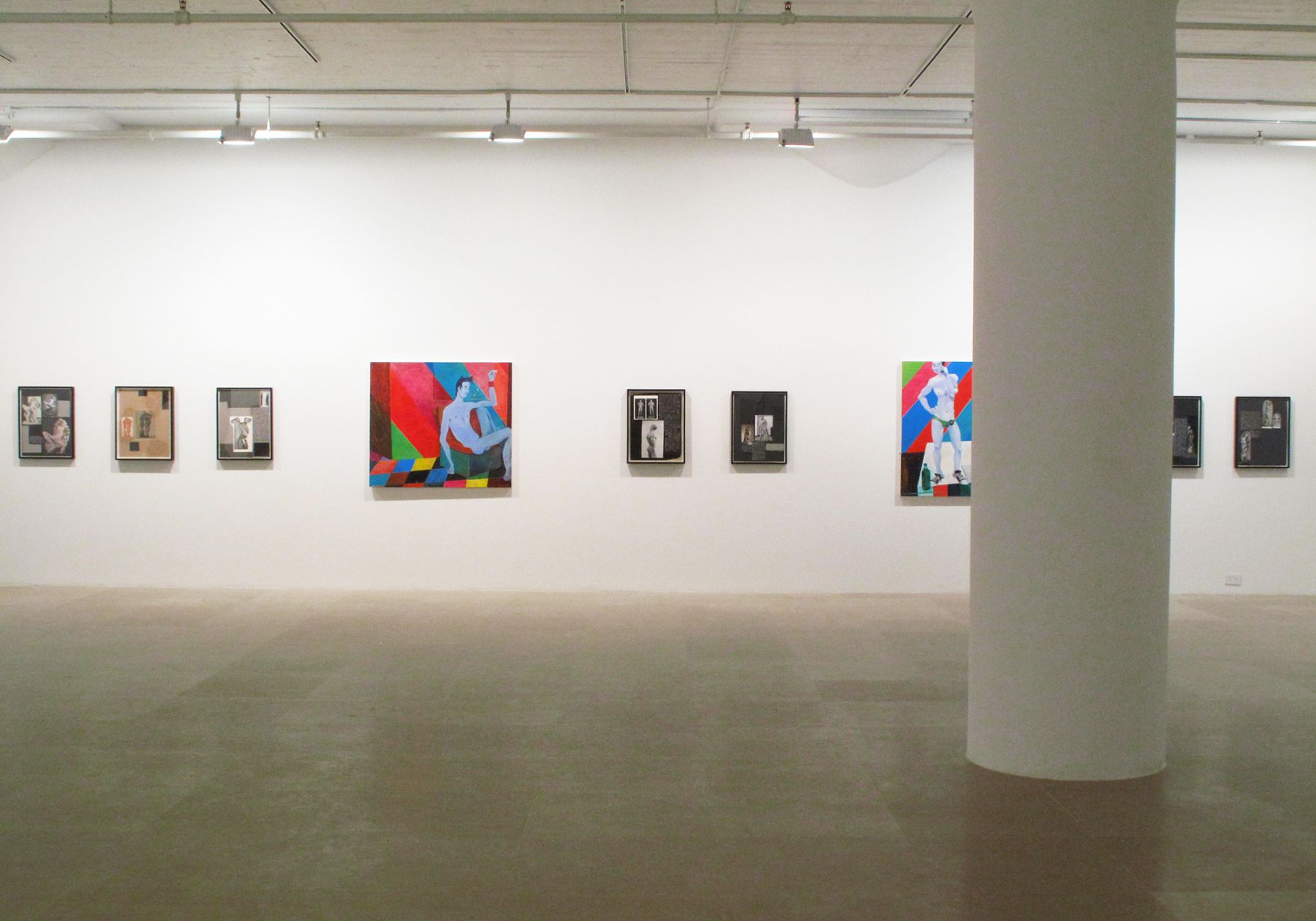 Installation view, Greene Naftali, New York, 2009