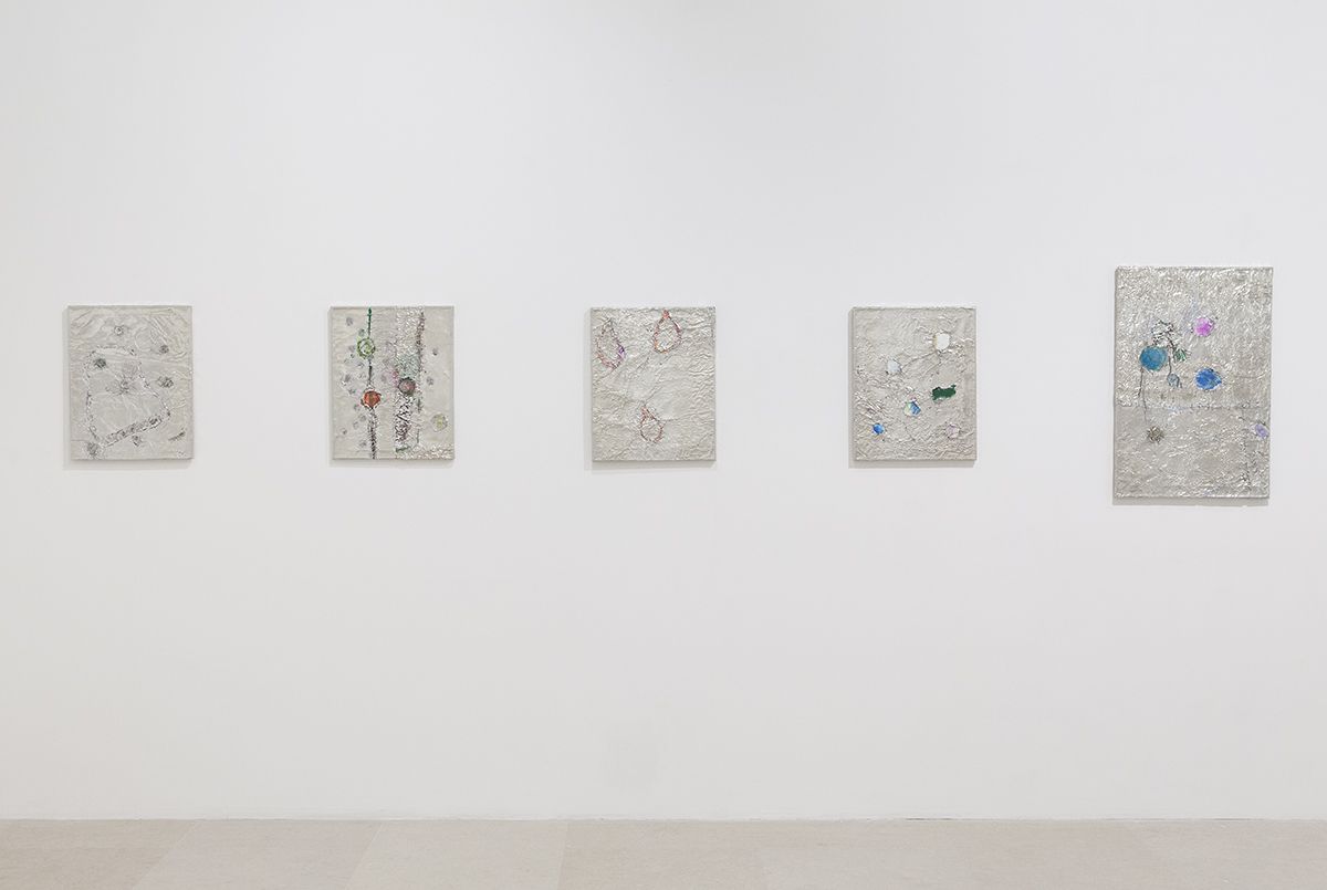 Josef Strau, Installation view, Tears and New Tears, Greene Naftali, New York, 2018