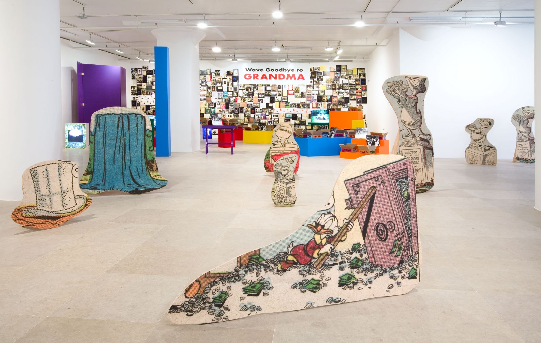 Installation view, Greene Naftali, New York, 2010