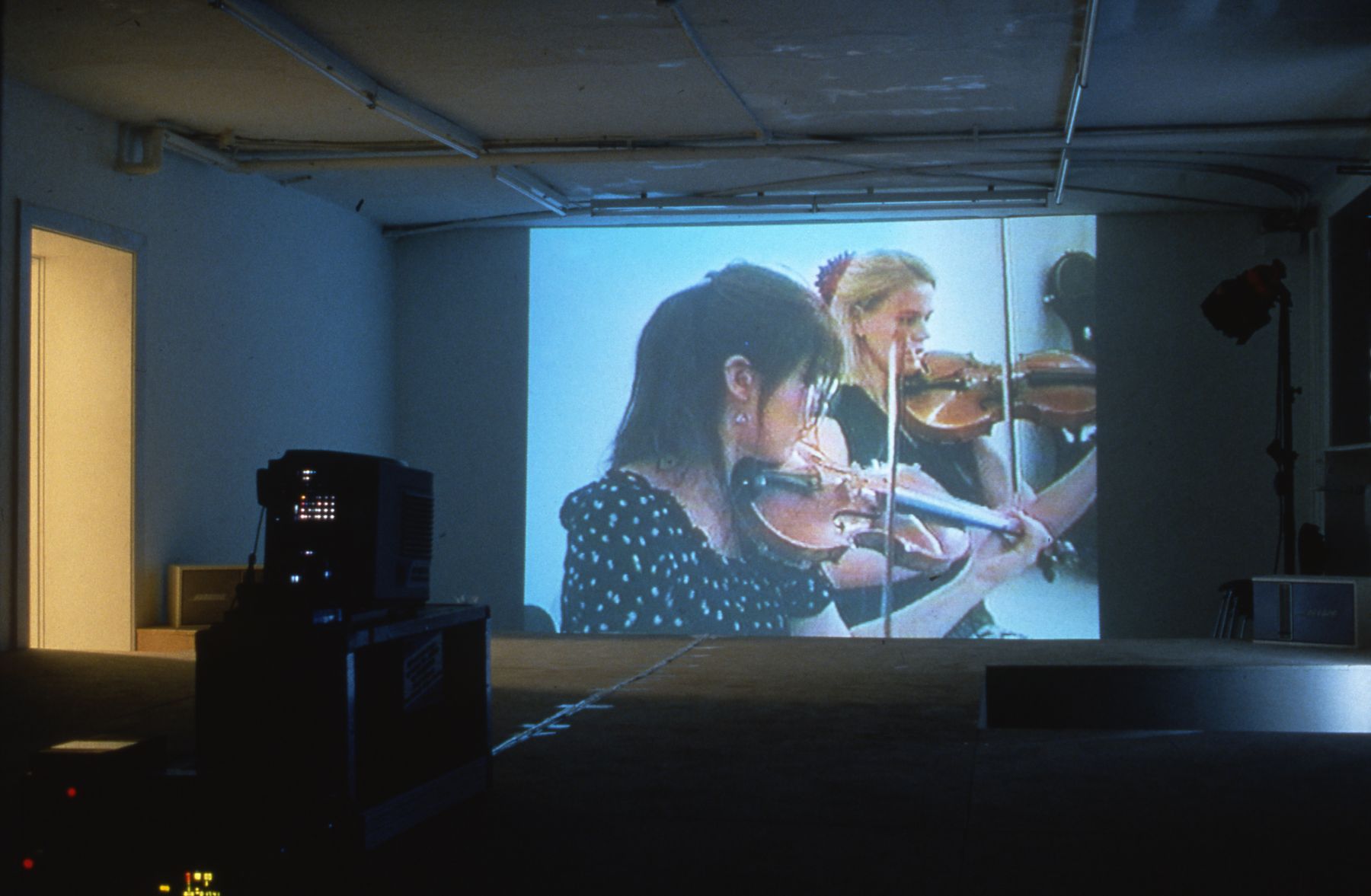 Pit Music, 1996, still from VHS video, duration: 14 minutes