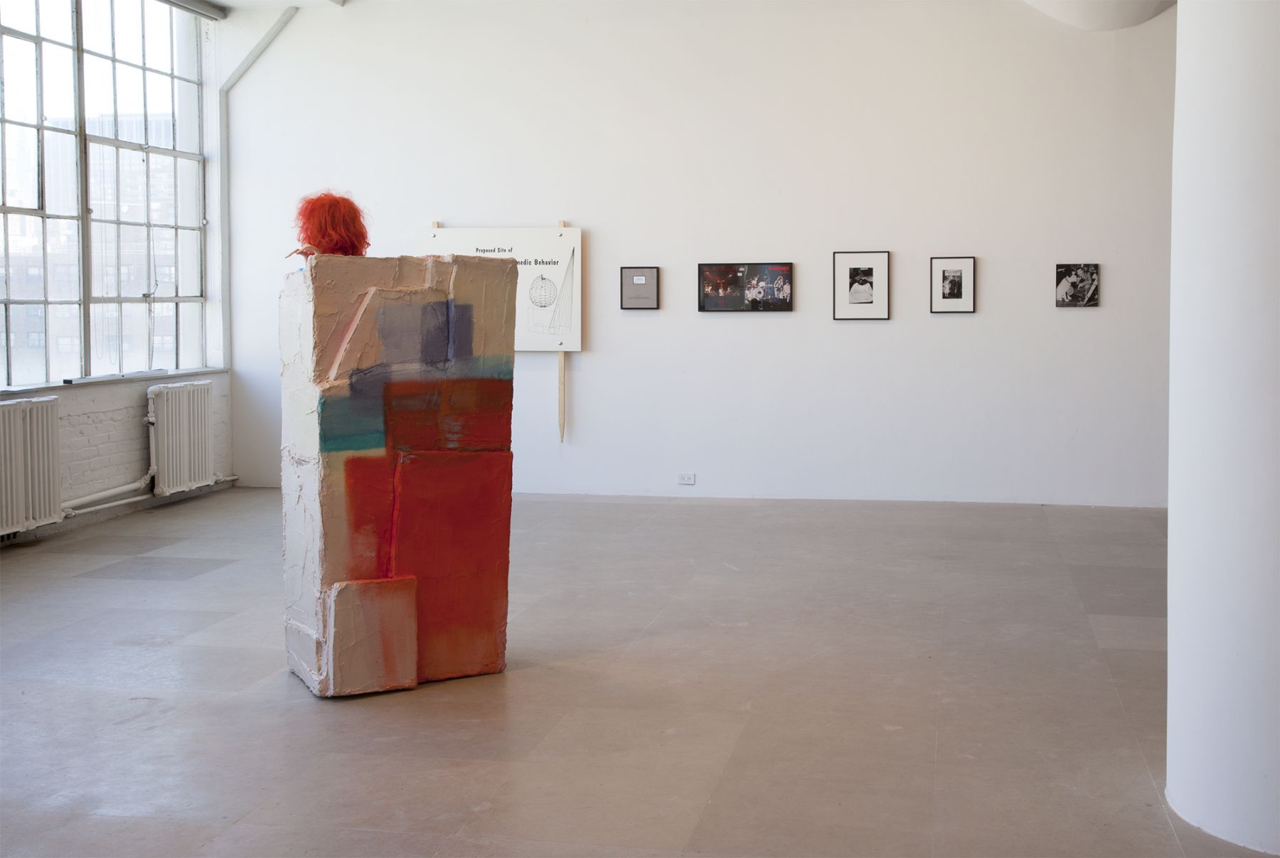 Installation view, ENTERTAINMENT, Greene Naftali, New York, 2012