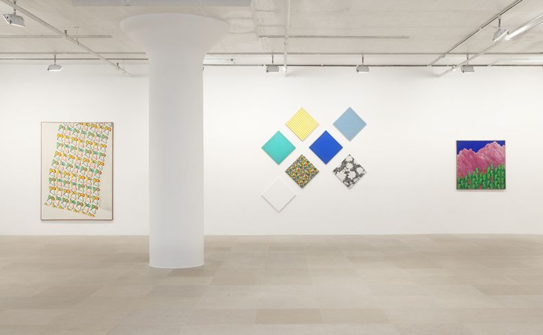 Konrad Lueg, Installation view, Greene Naftali, New York, 2013