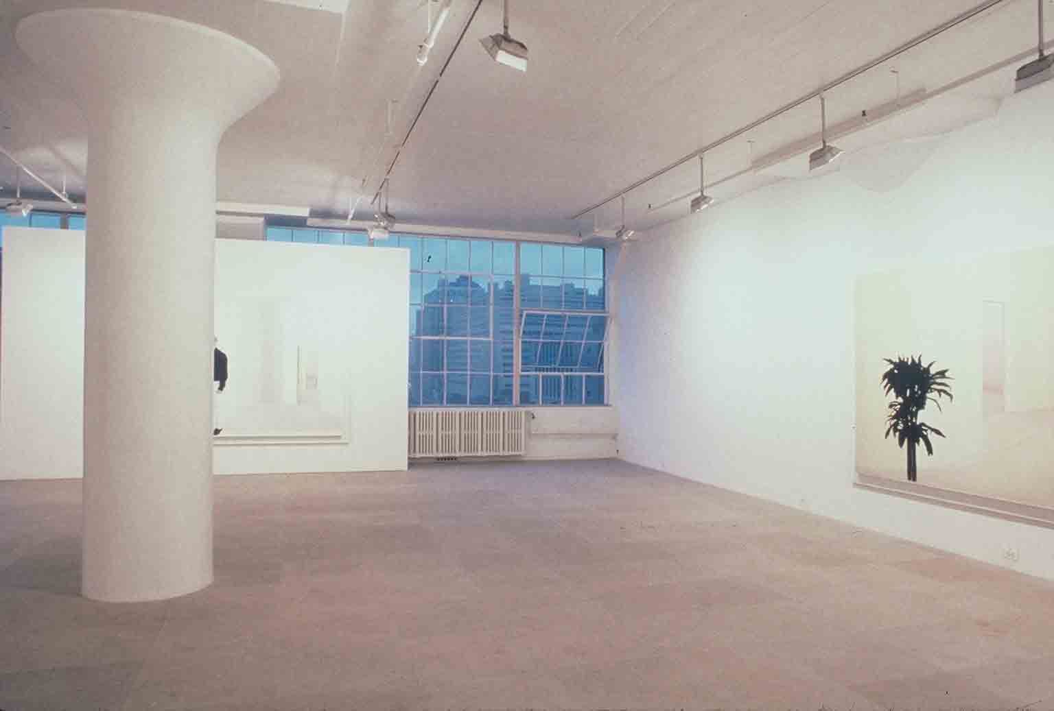 Installation view, MODEL, Greene Naftali, New York, 1996