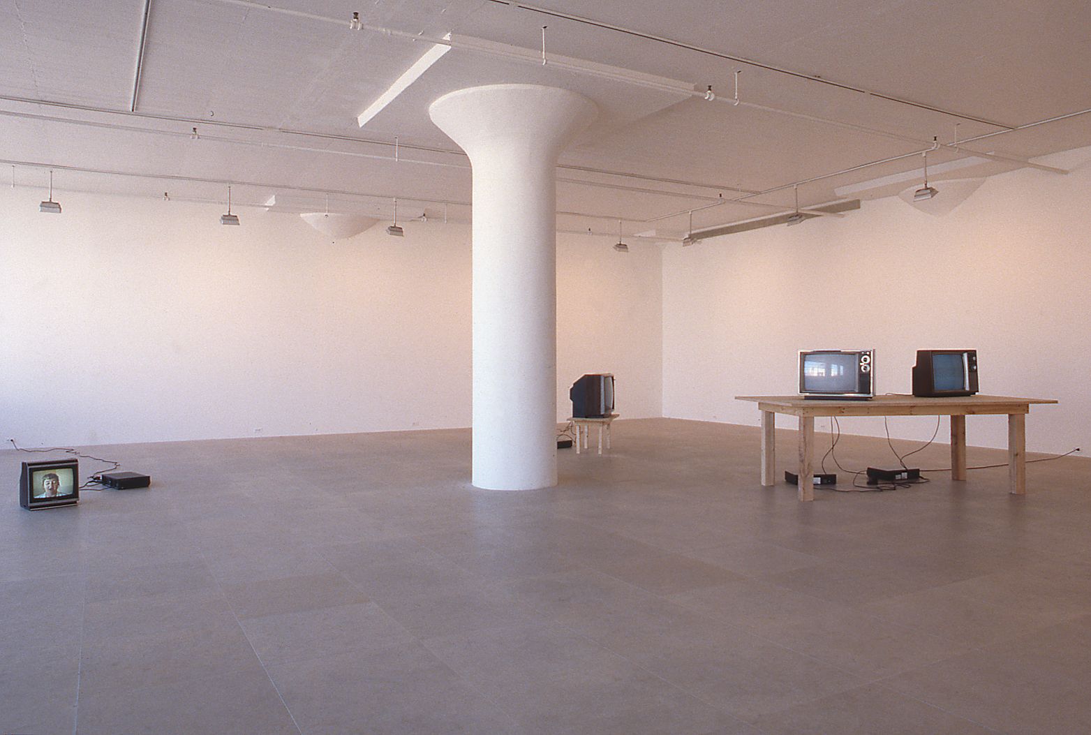 Installation view, Malcolm, Lloyd, Angela, Norman, Jane, Greene Naftali, New York, 1998