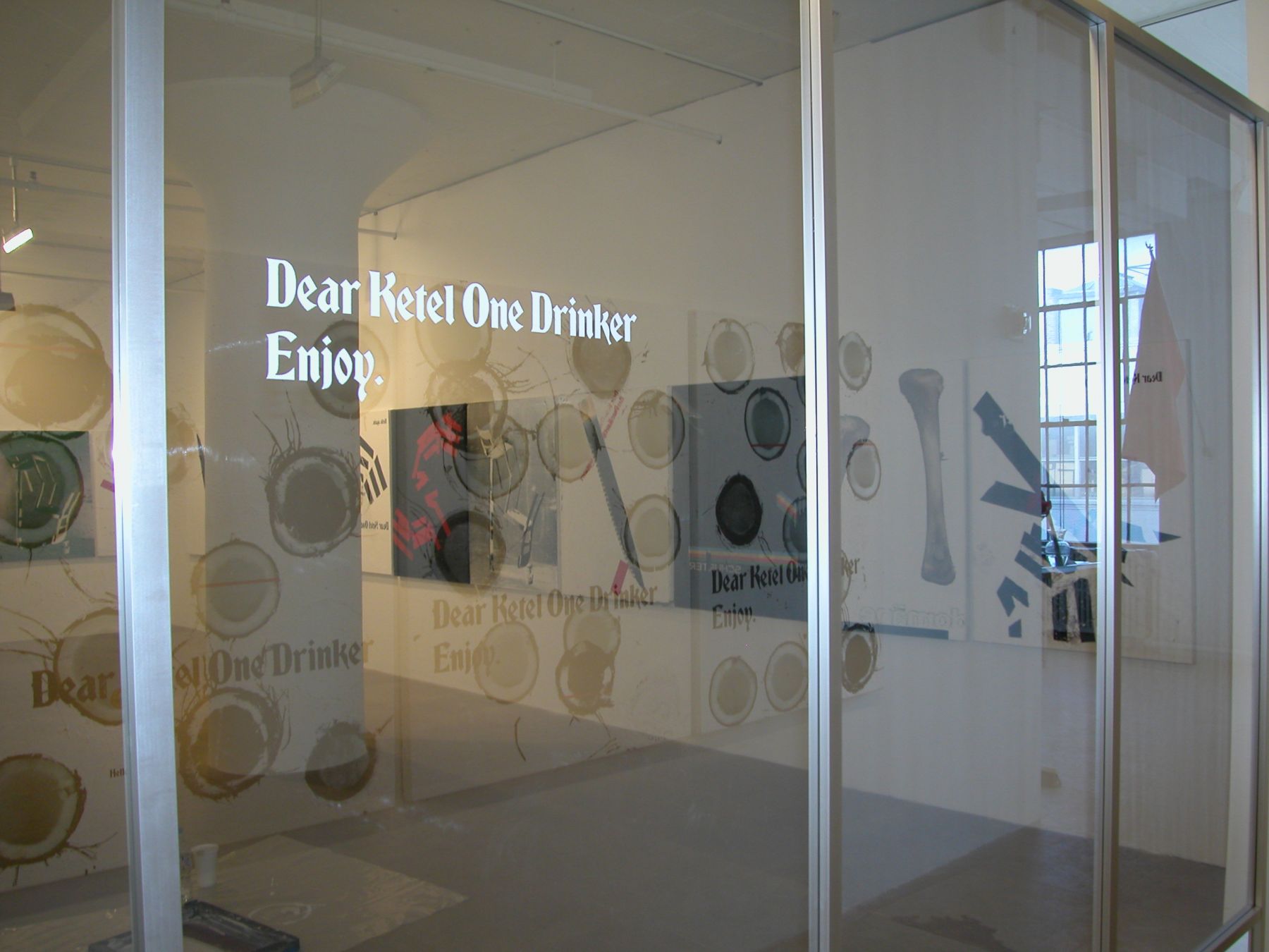 Installation view, The Failever of Judgement Part III, Greene Naftali, New York, 2005