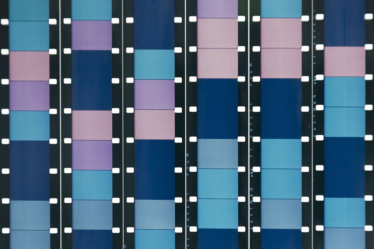 Paul Sharits Frozen Film Frame: Specimen IV, detail 1966