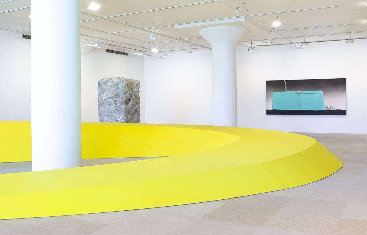 Installation view, Some Dreamers of the Golden Dream, Greene Naftali, New York, 2013