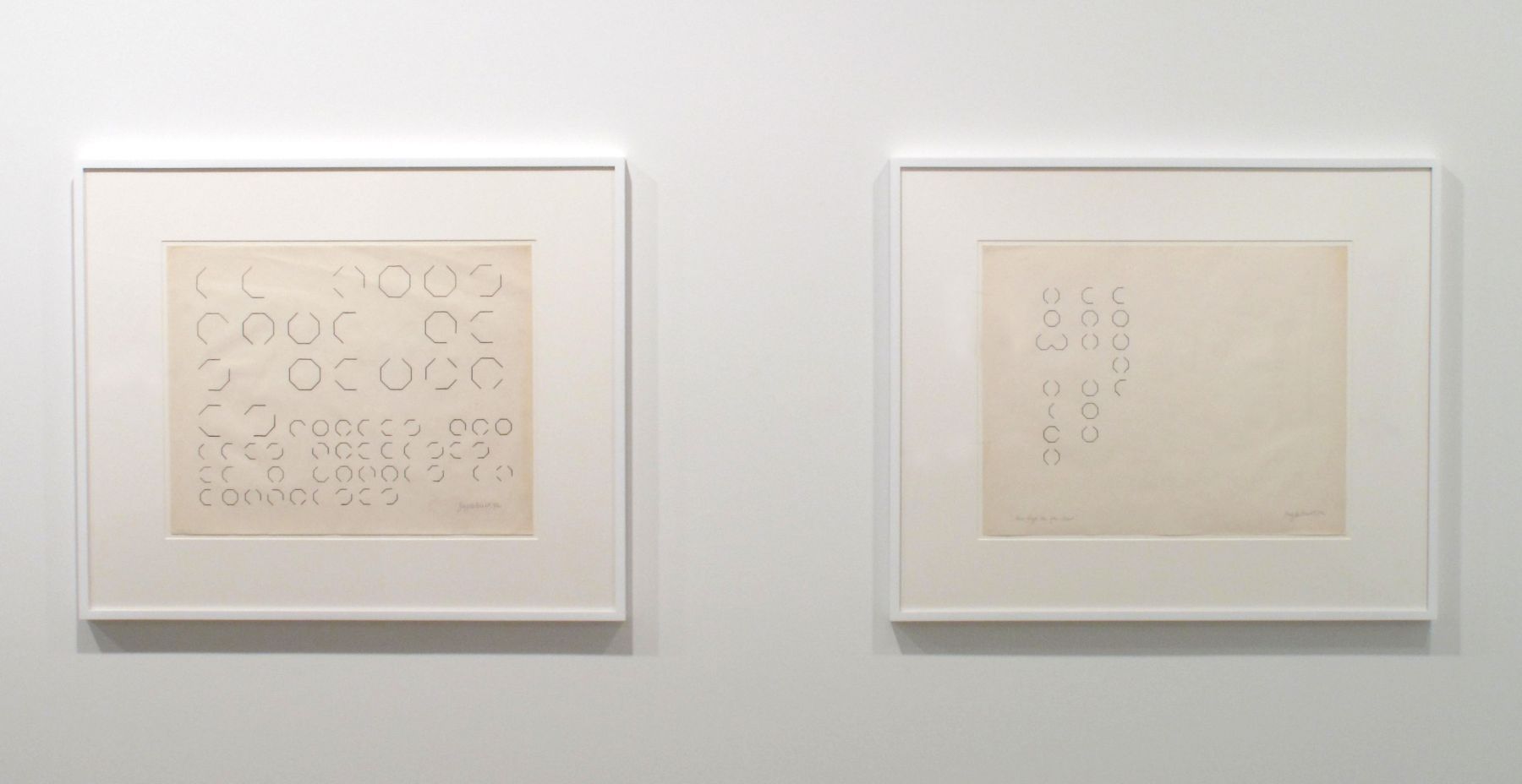 Installation view, Greene Naftali, New York, 2009