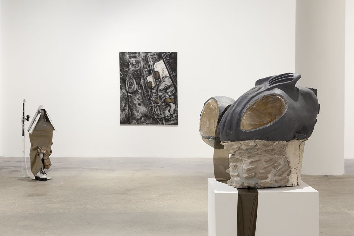 Installation view, Walking Point, Greene Naftali, New York, 2018
