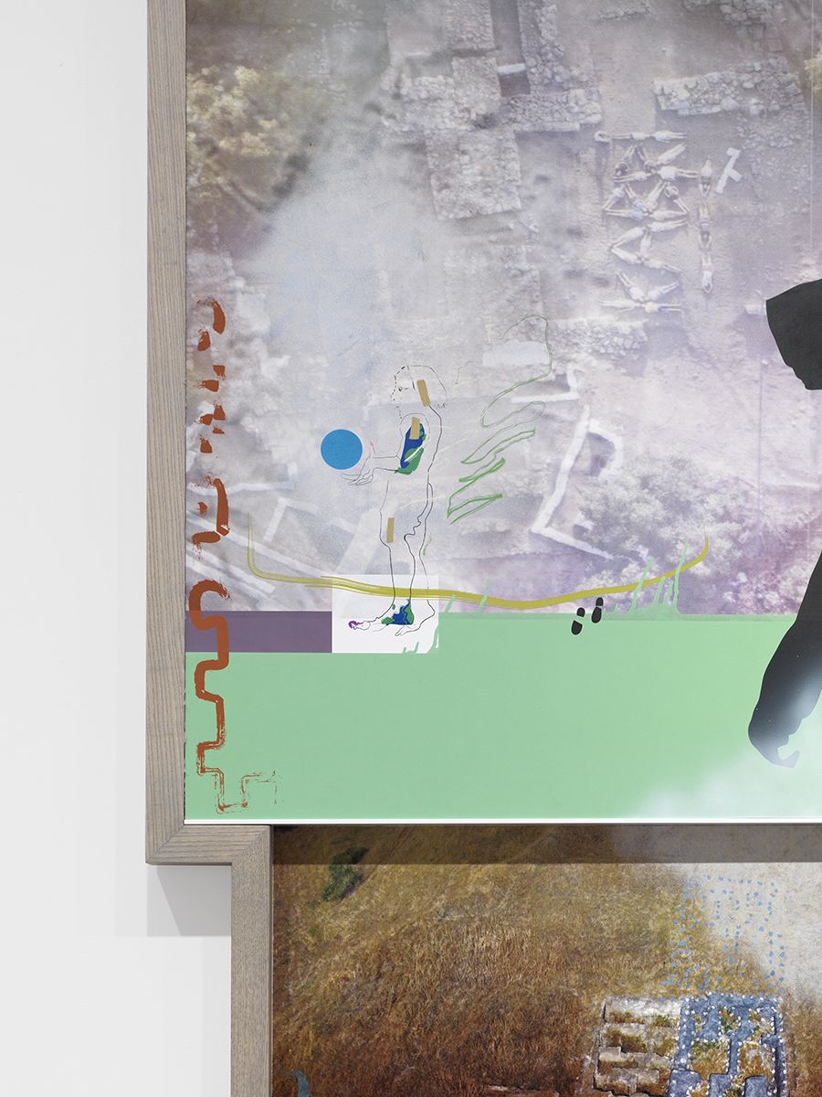 Helen Marten, Packed for perdition (early music), 2015 (detail)