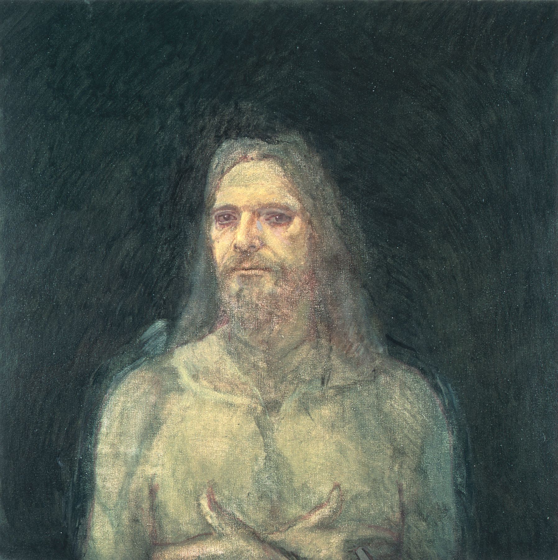 Executive, Steve Jobs (Apple Computers Inc. 1976), 2001, Oil on linen