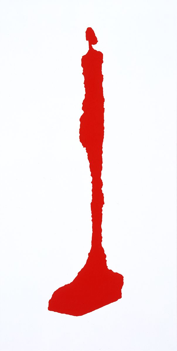 Study Alberto Giacometti II/IV, 2007, Oil on canvas