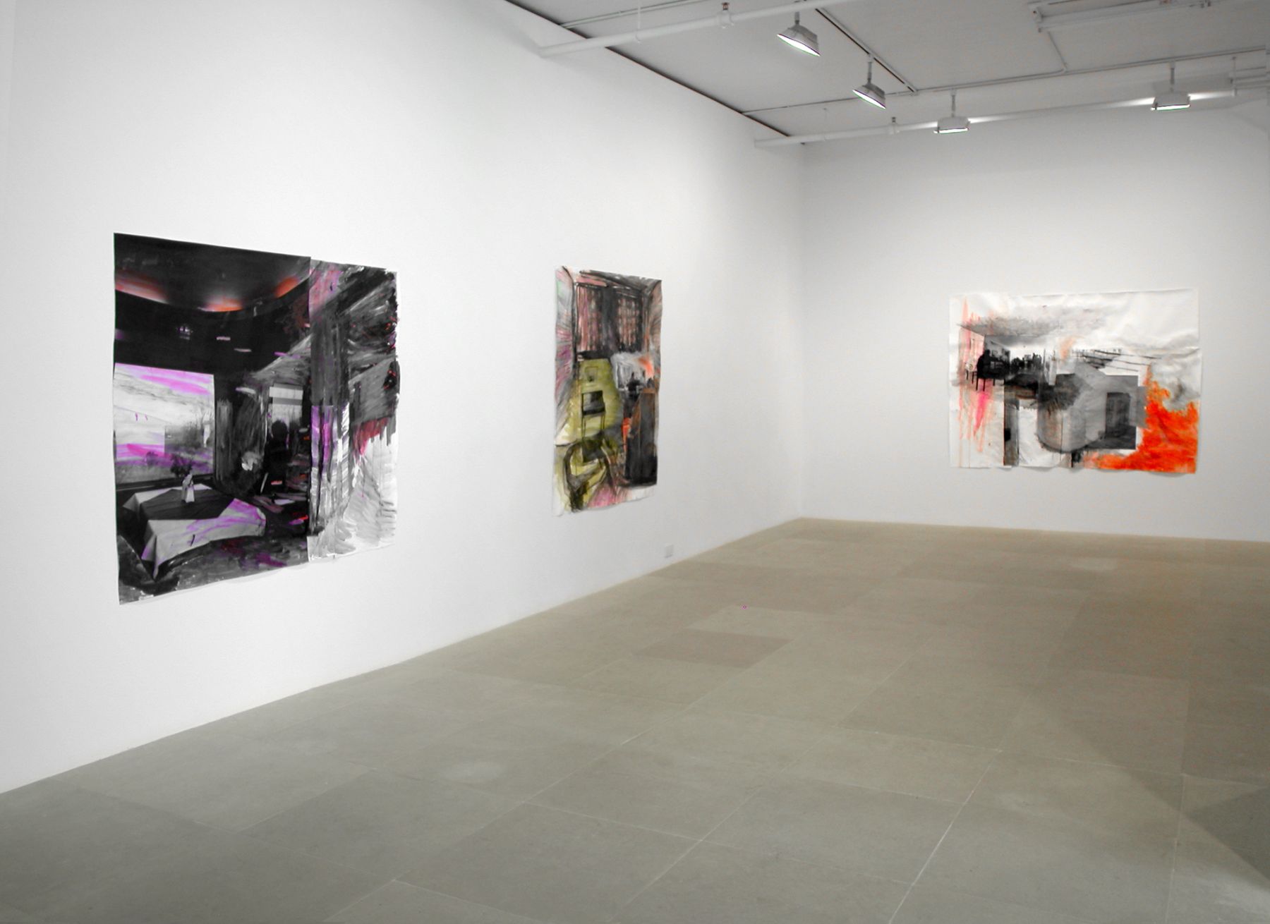 Installation view, Greene Naftali, New York, 2007
