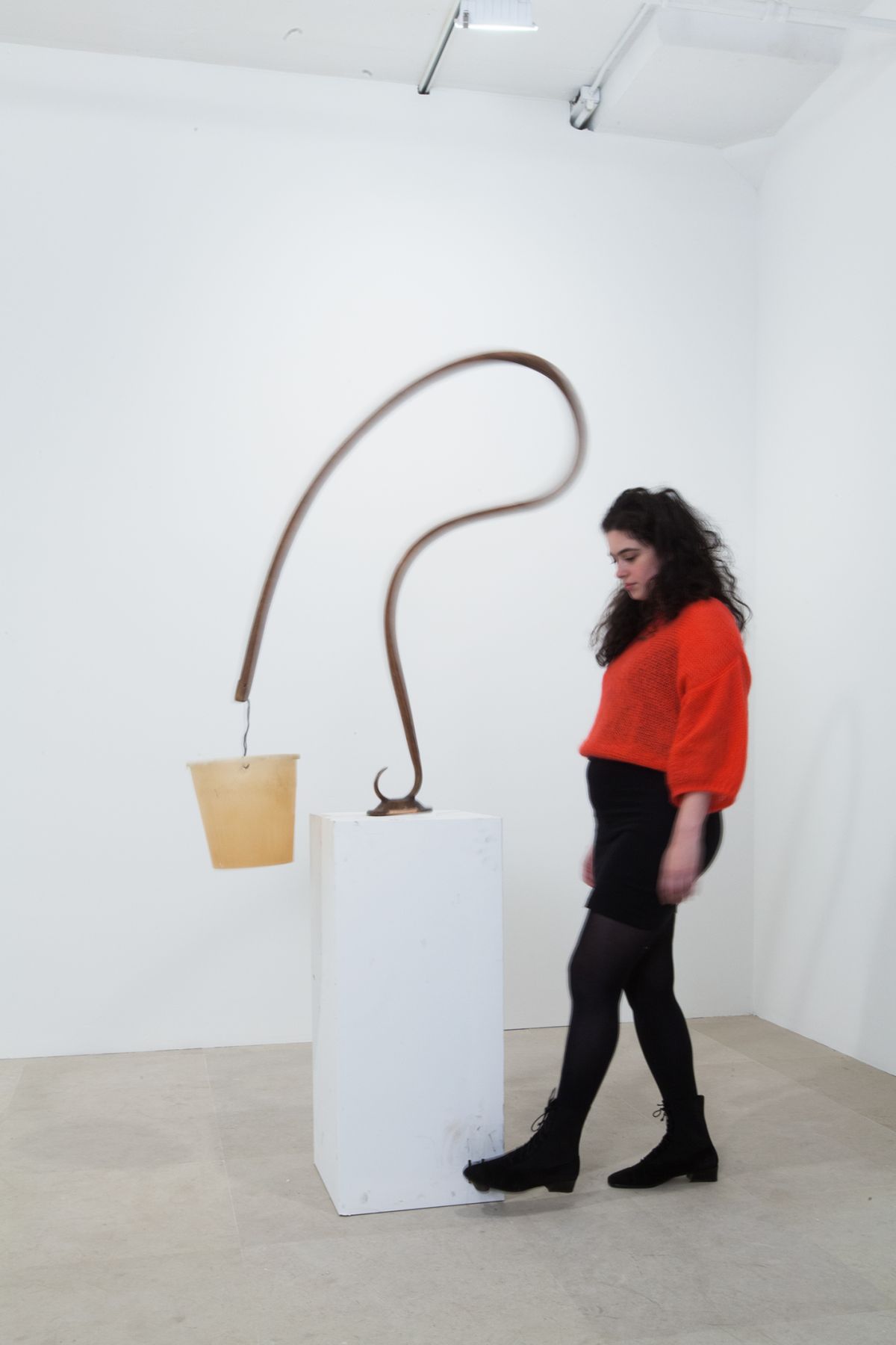 Gelitin, Beckett Bucket, 2012, Mixed media, 82 x 44 x 19 inches