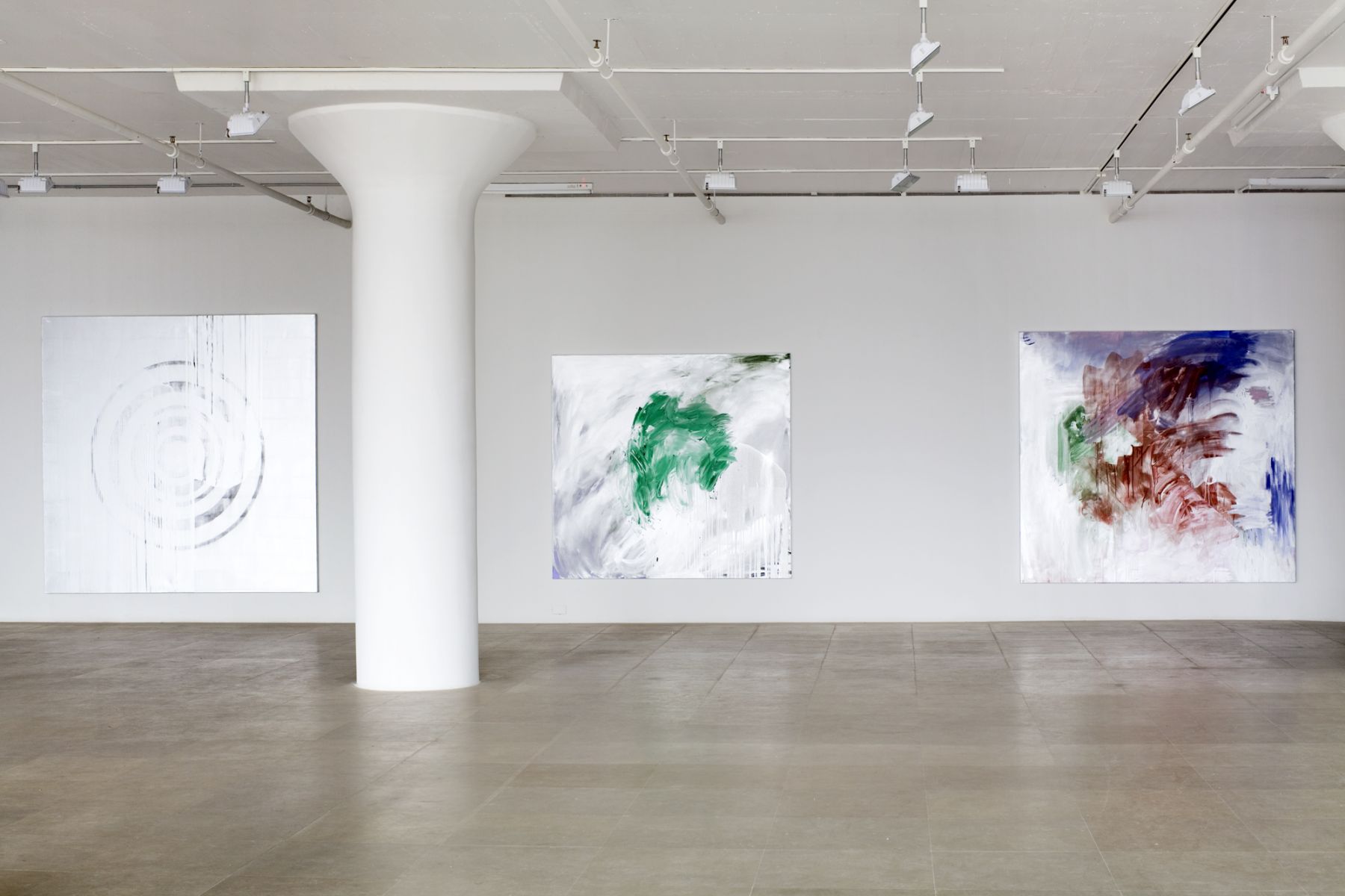 Jacqueline Humphries, Installation view, Greene Naftali, New York, 2009