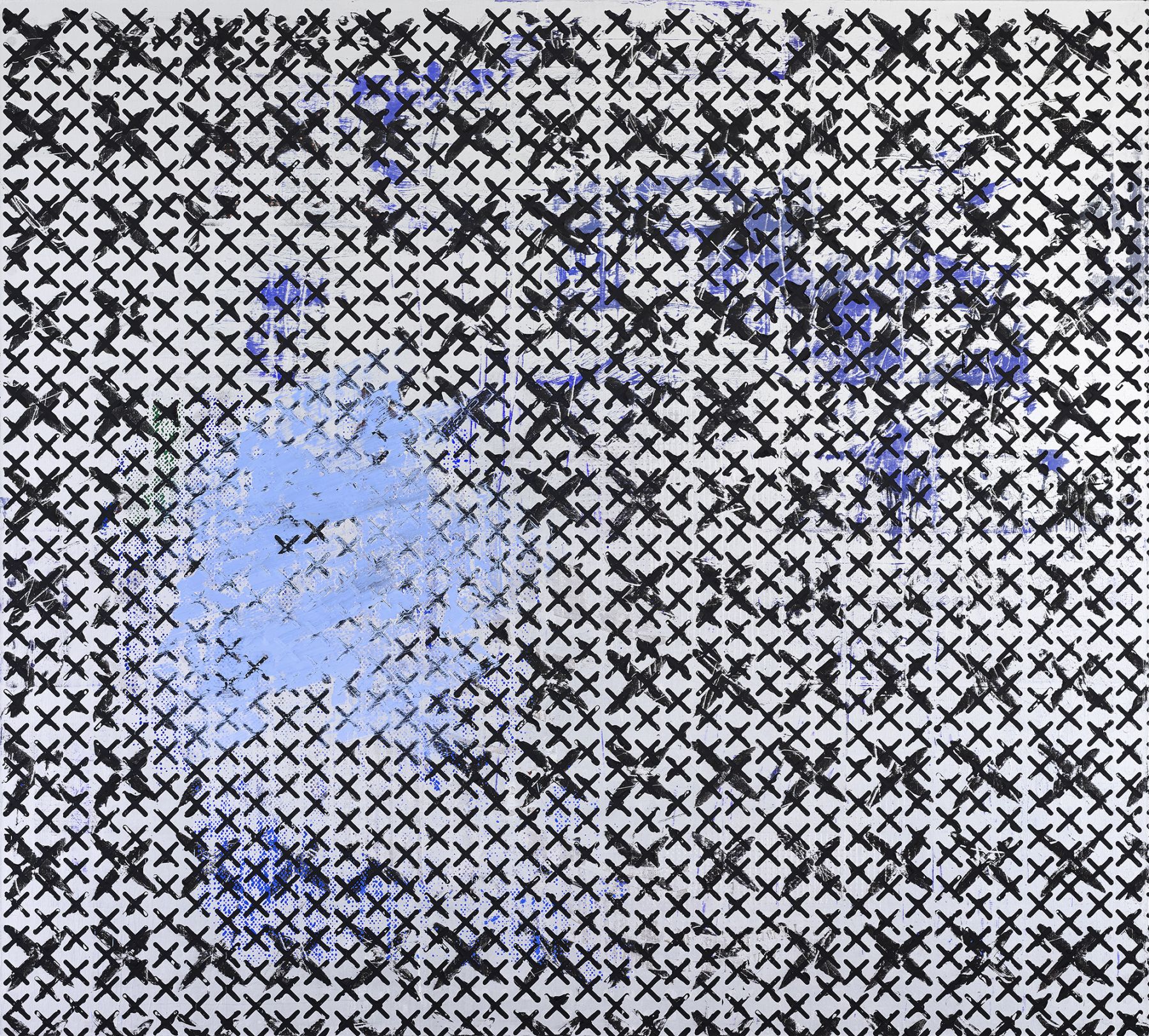 Xx, 2014 Oil on linen 100 x 111 inches (254 x 281.9 cm)