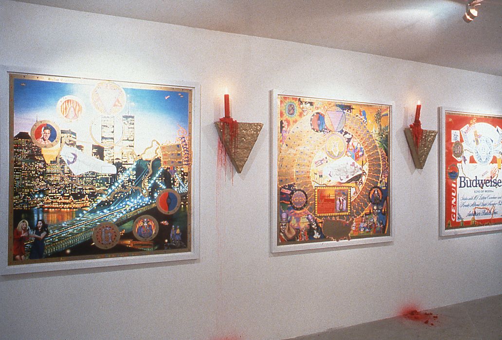 Installation view, Greene Naftali, New York, 1996