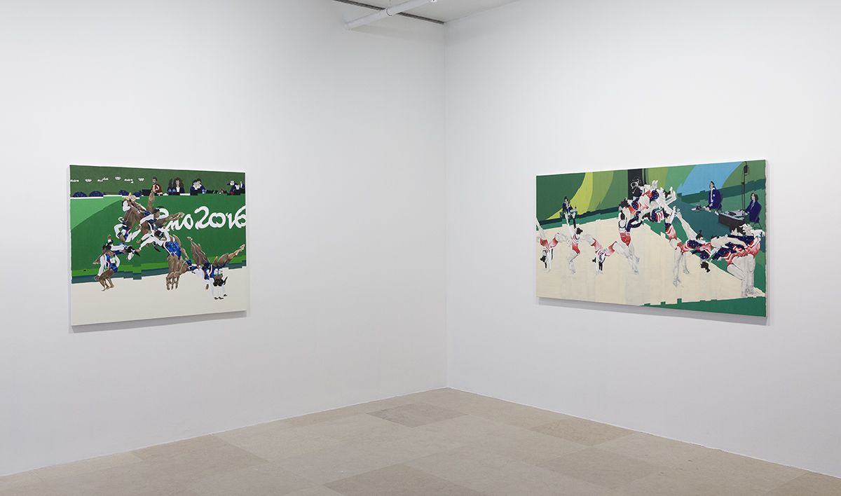 Installation view, Painting: Now and Forever, Part III, Greene Naftali, New York, 2018