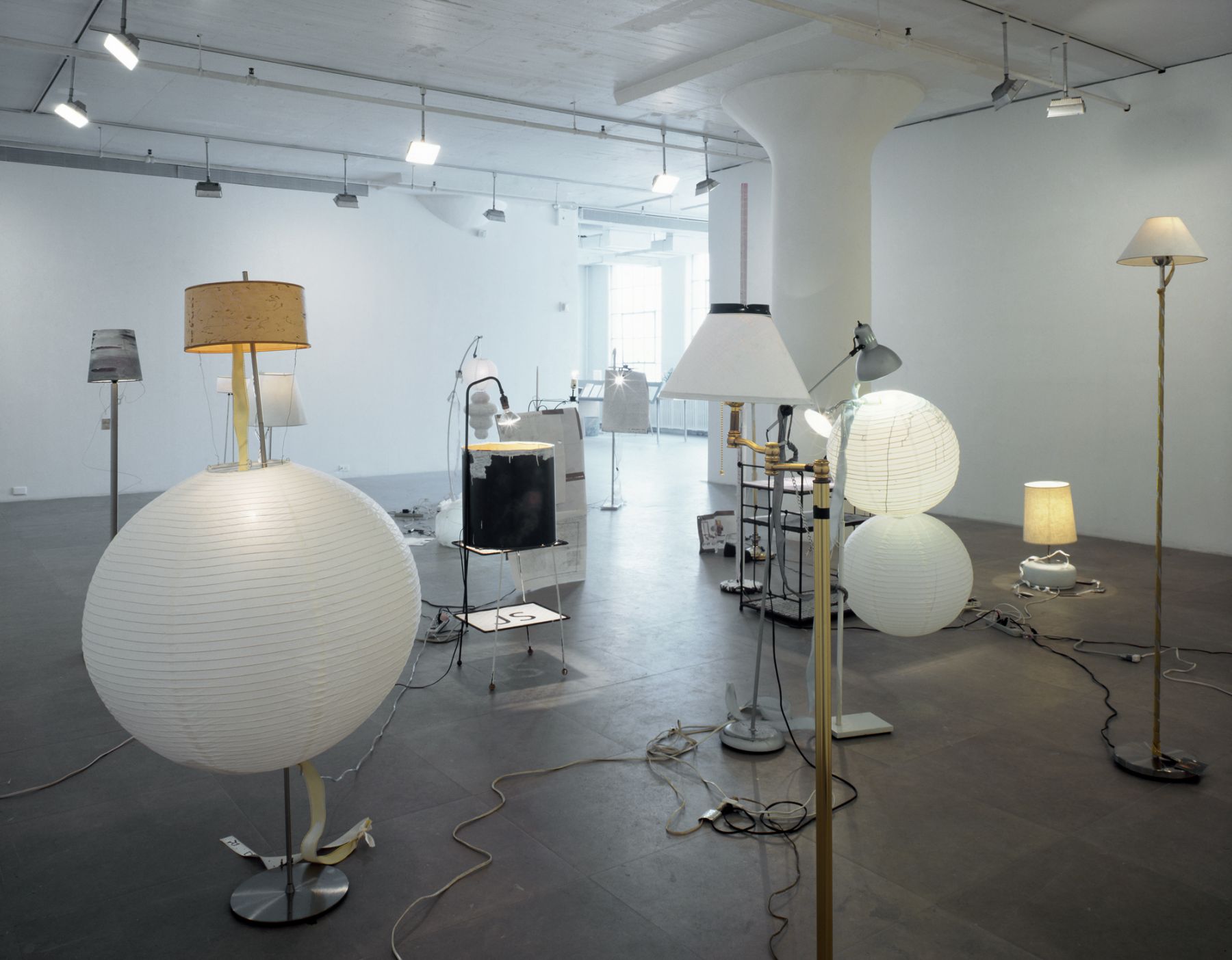 Installation view, Don't Climb the Pyramids, Greene Naftali, New York, 2006