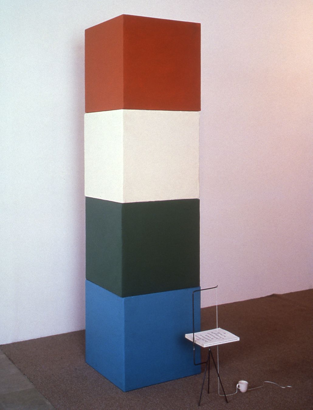 Reduced November Room (Fragment from Selfportrait as a Building, reduced to 88%), 2000, installation (detail), mixed media, 19 x 31 x 7 inches