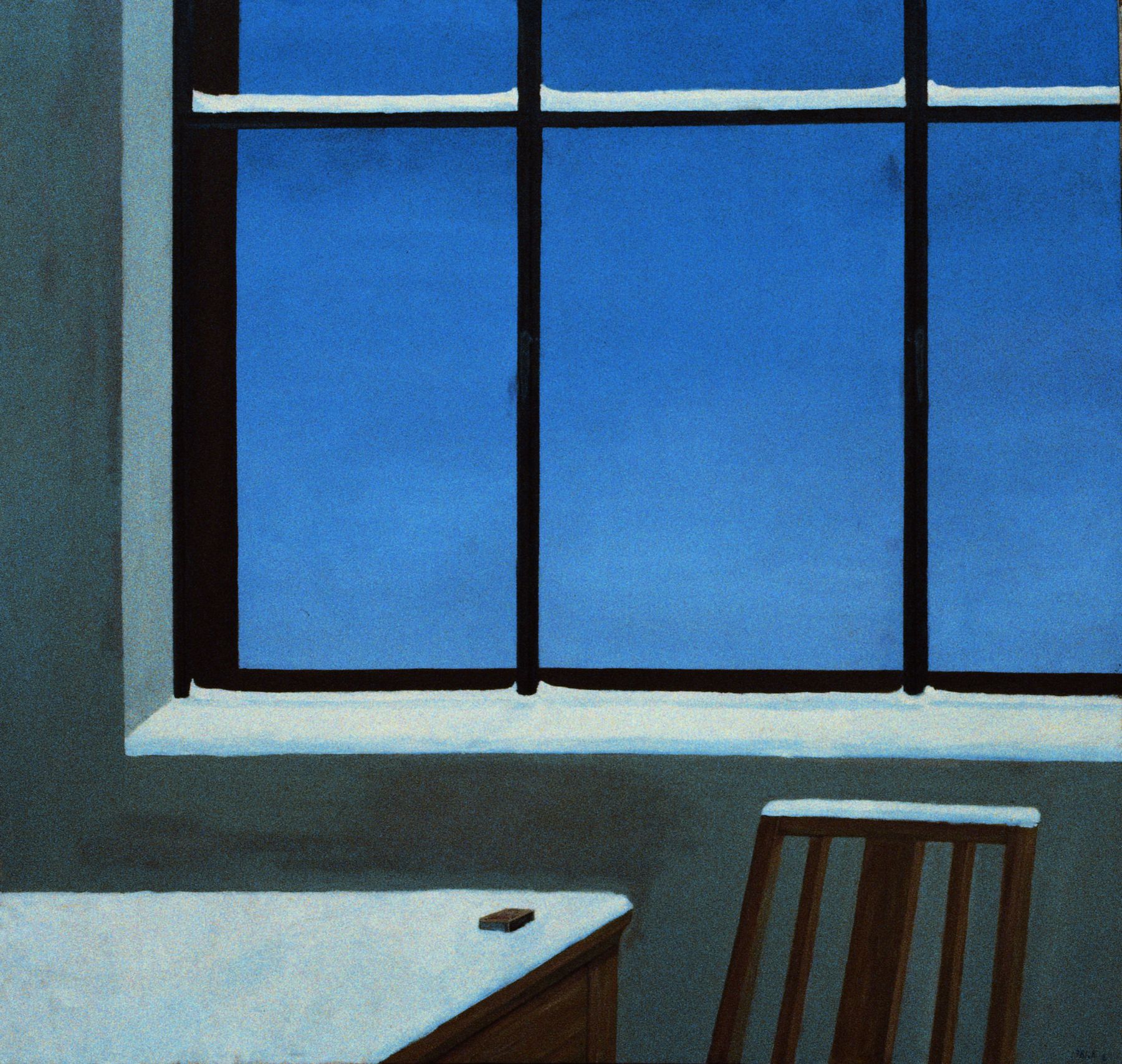 Zhao Gang, Untitled, 1981, oil on canvas, 118 X 123cm.jpg