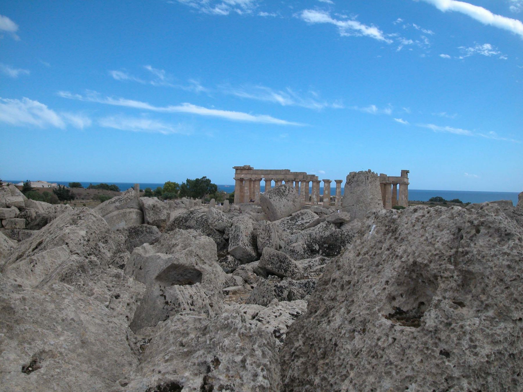 Selinunte, Rebuilt, 2003, inkjet print, unique size