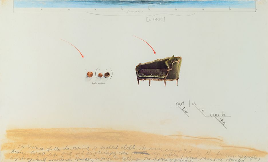 Candy Jernigan The nut is on the couch, 1989
