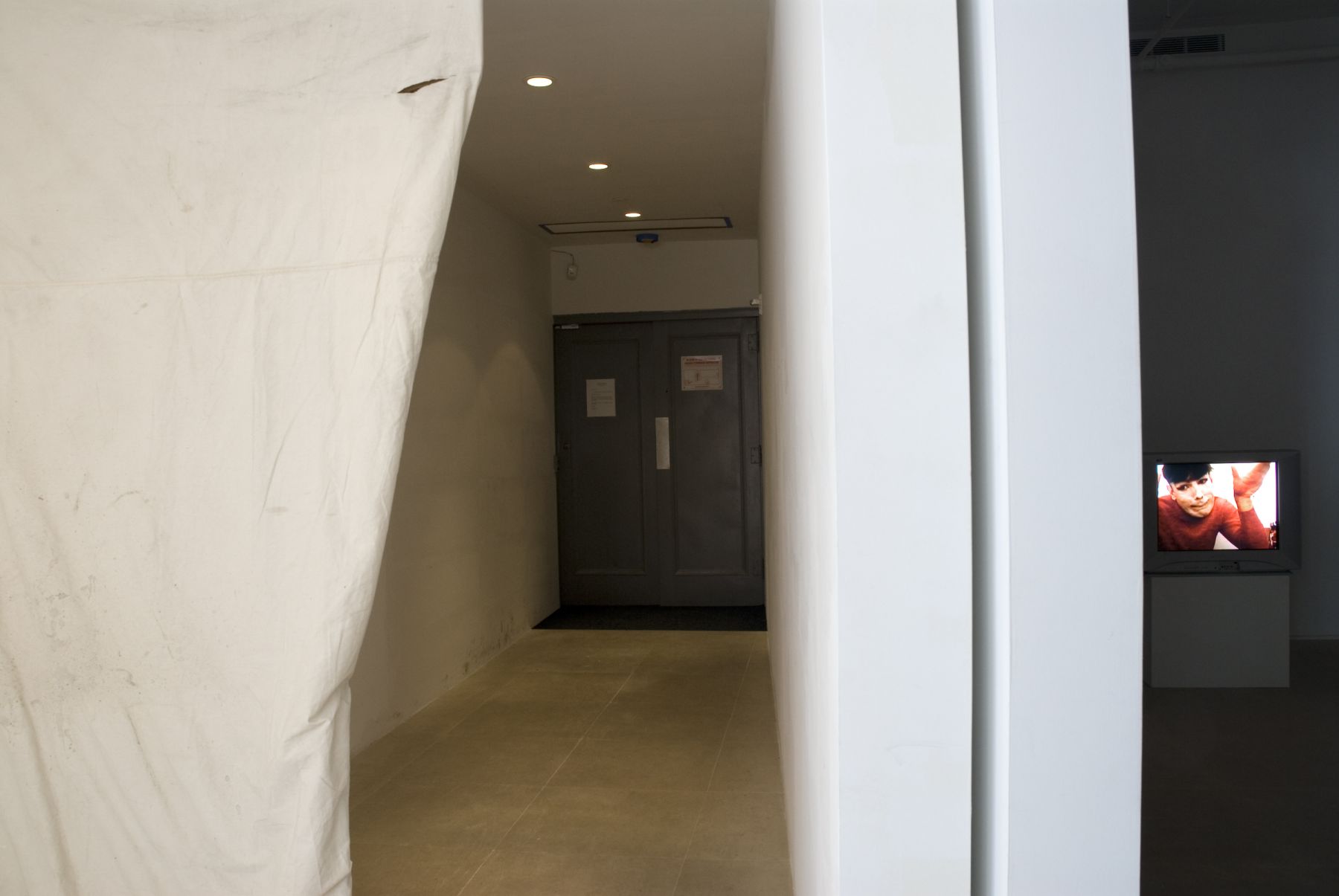 Installation view, Genesis I'm Sorry, Greene Naftali, New York, 2007