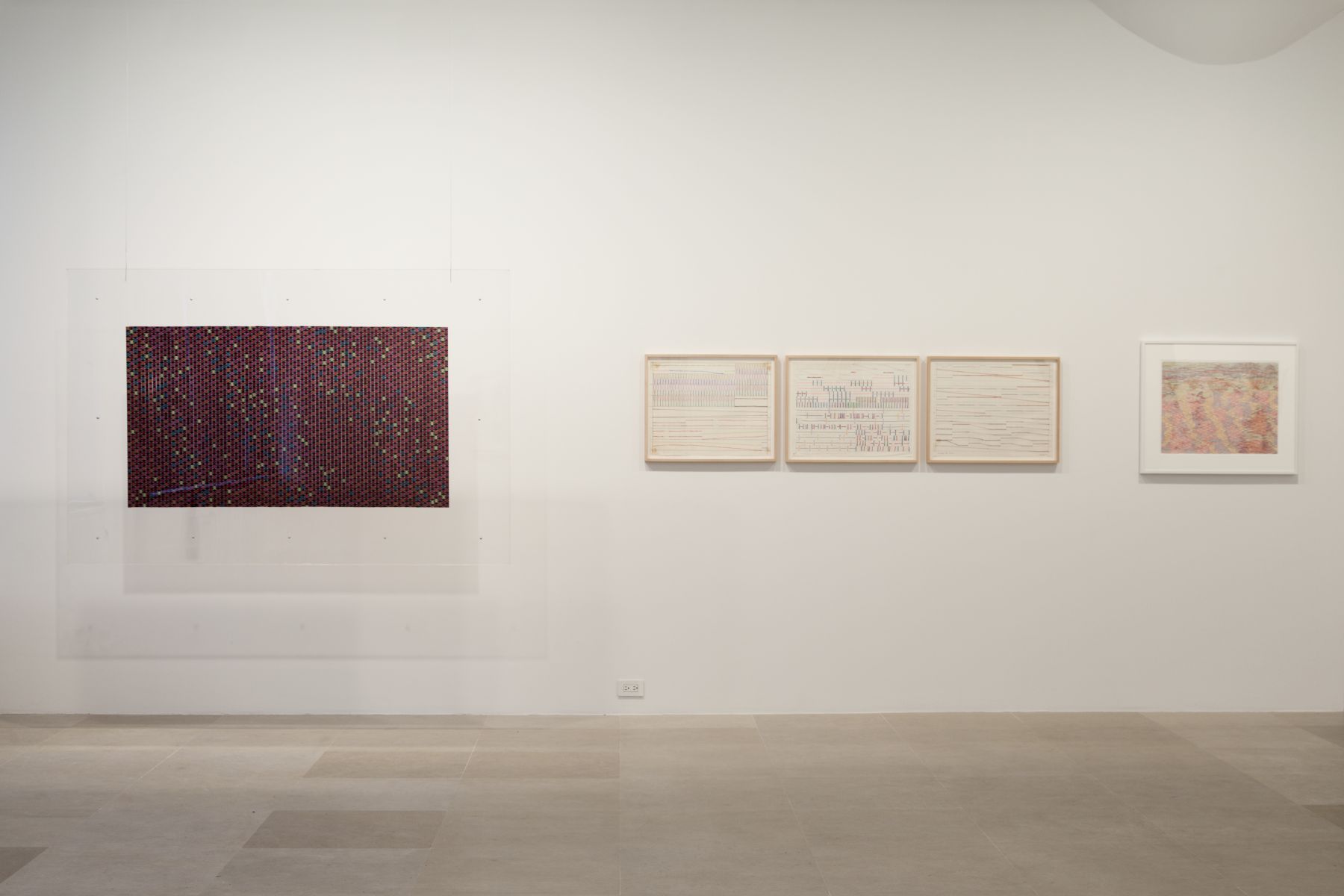 Paul Sharits, Installation view, Greene Naftali, New York, 2011