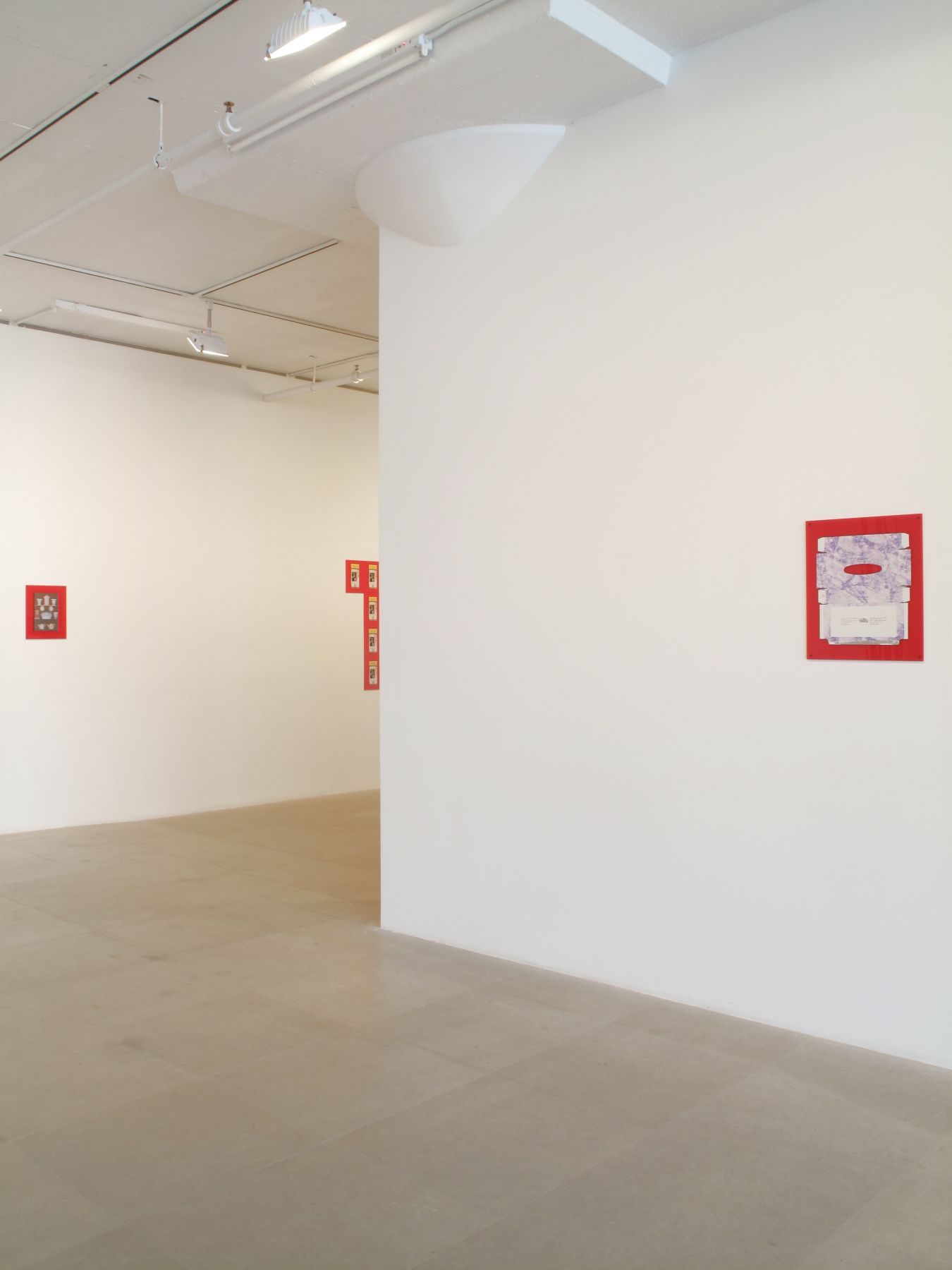 Installation view, Constitution, Greene Naftali, New York, 2009