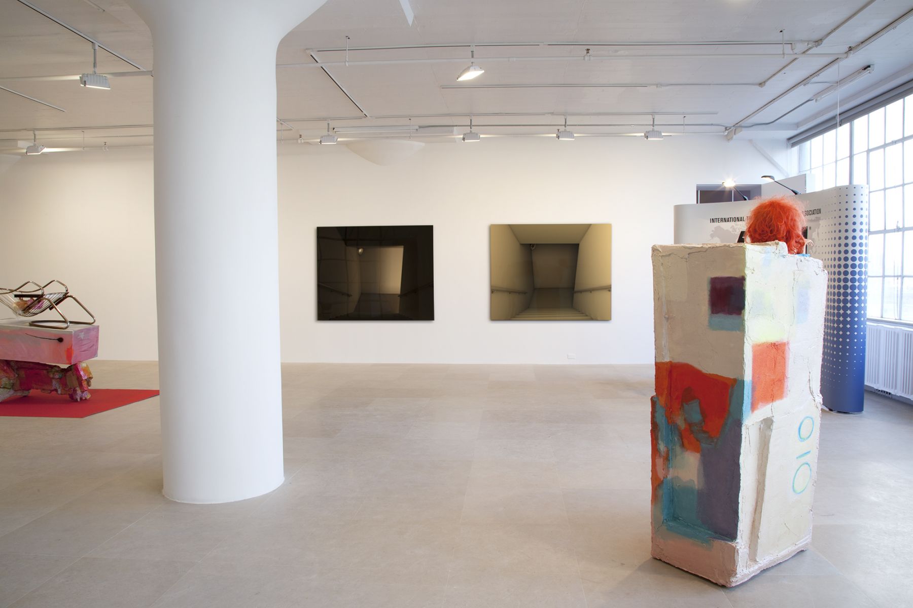 Installation view, ENTERTAINMENT, Greene Naftali, New York, 2012