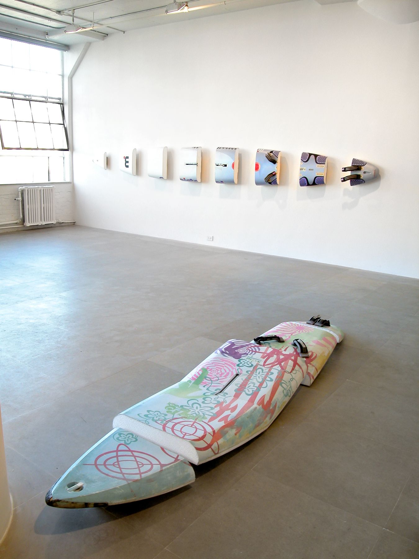 Michael Krebber, Installation view, Greene Naftali, New York, 2008