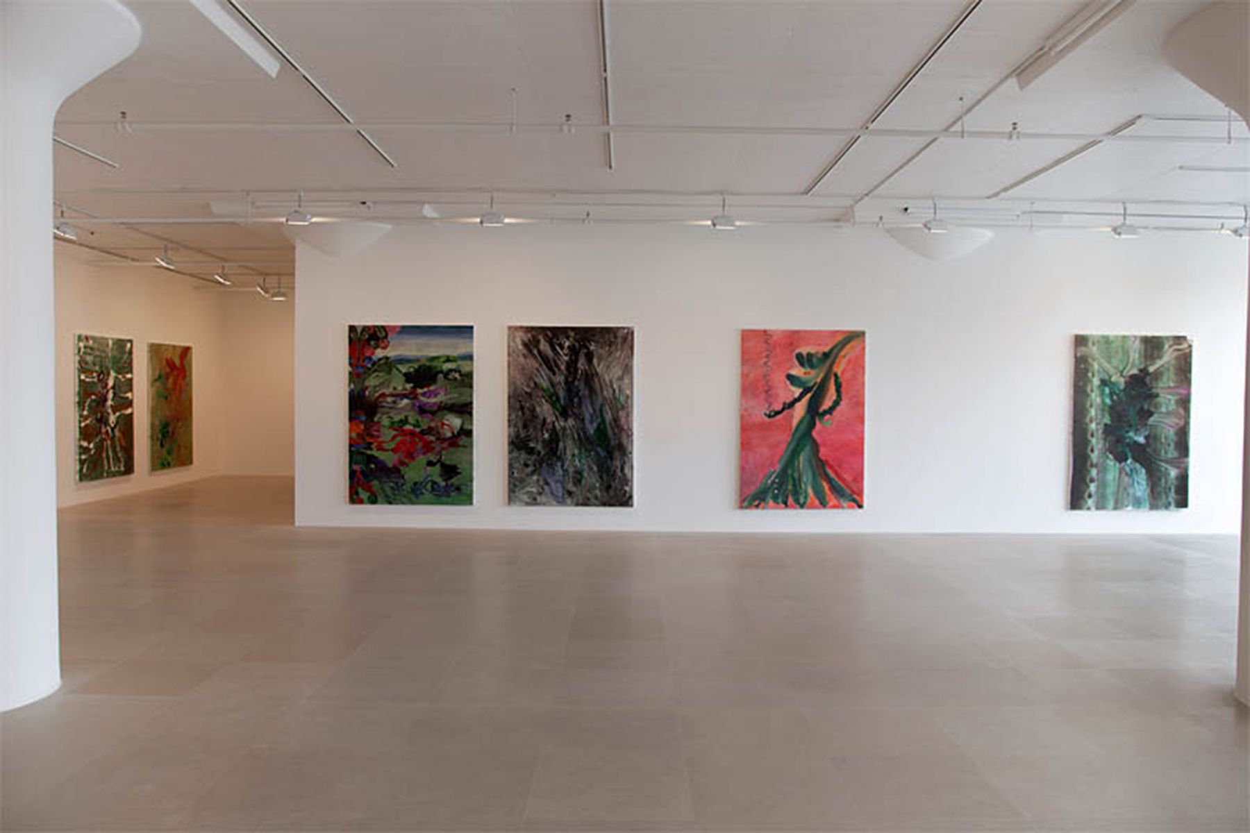 Installation view, Greene Naftali, New York, 2011