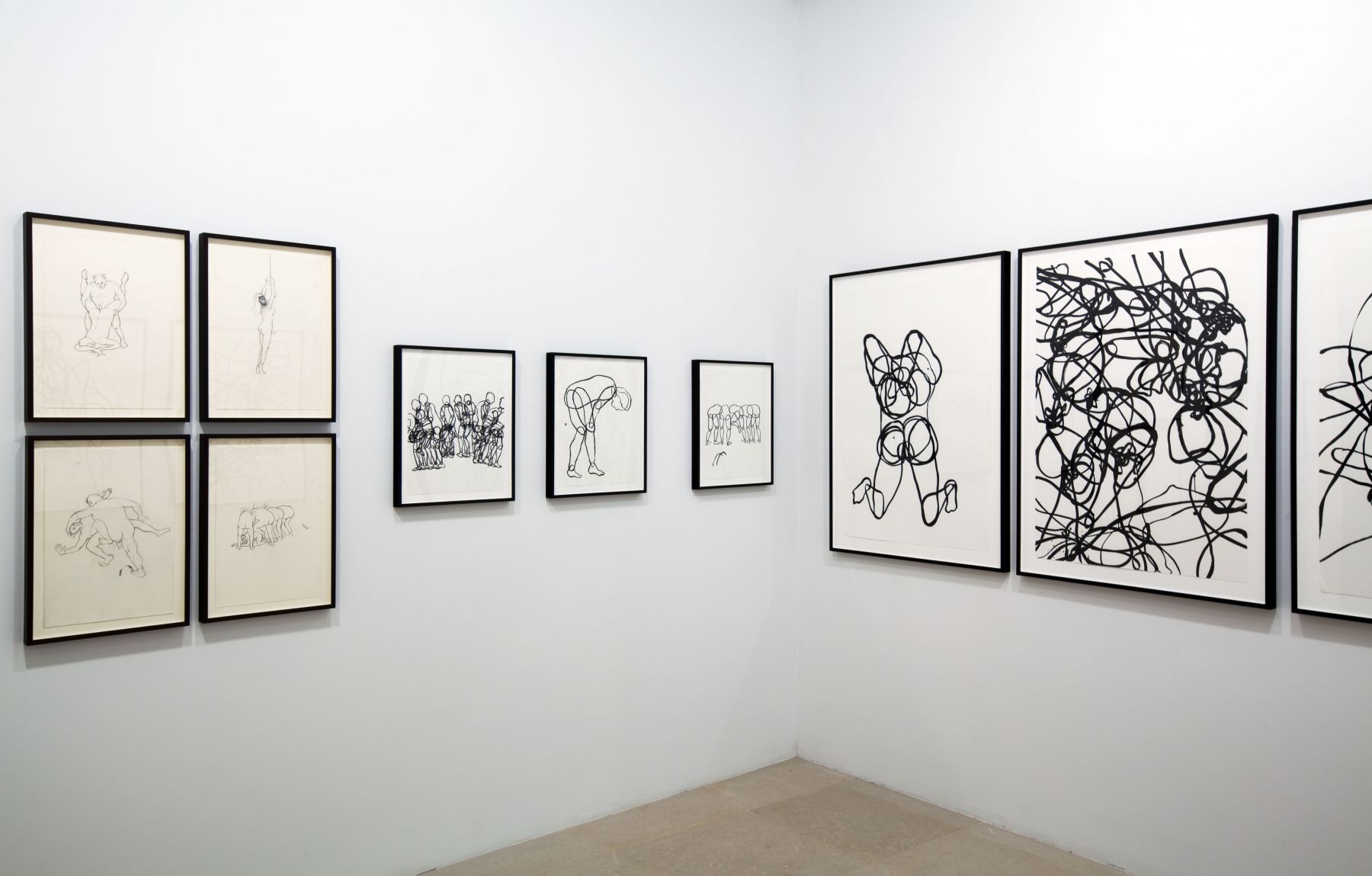 Installation view, Sade for Sade's sake, Greene Naftali, New York, 2009