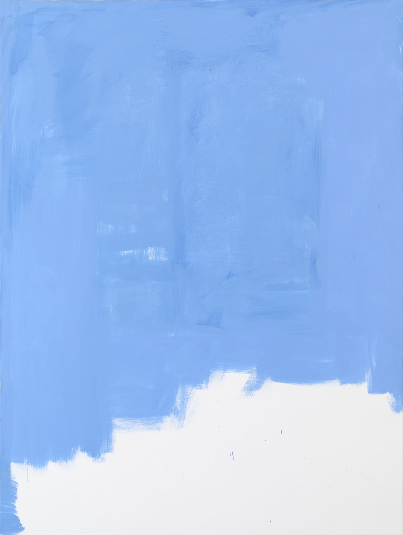 Michael Krebber MK.296, 2015 Acrylic on canvas 78 3/4 x 59 1/8 inches (200 x 150.2 cm)