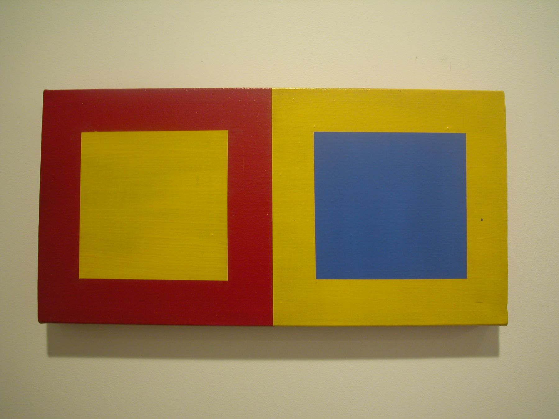Mary Heilmann, The Rosetta Stone II, 1978, acrylic on canvas, 12 x 24 inches
