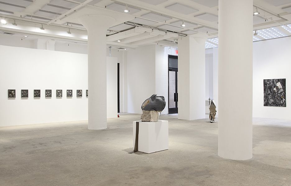 Installation view, Walking Point, Greene Naftali, New York, 2018