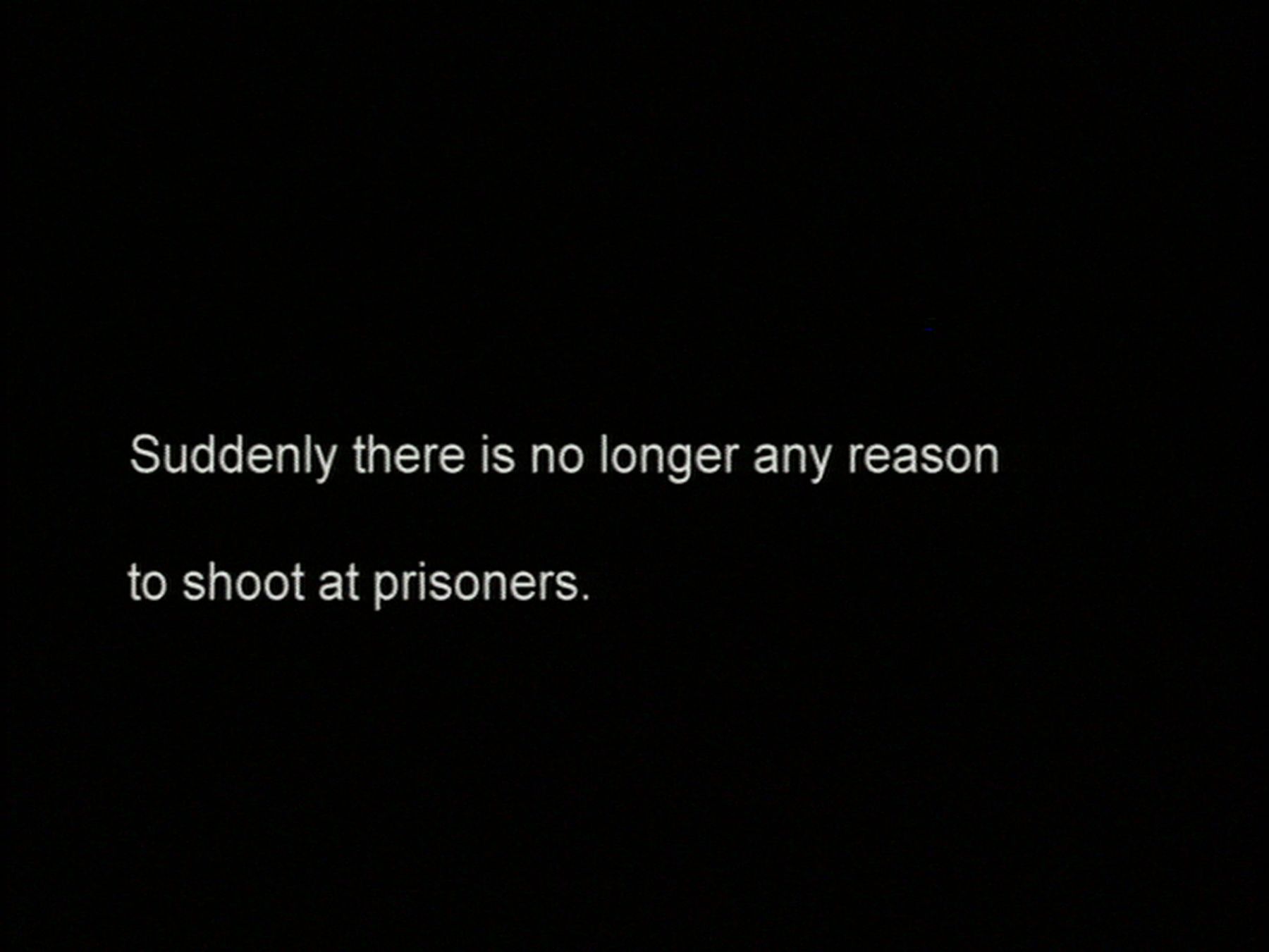I Thought I was Seeing Convicts, 2000 (still)