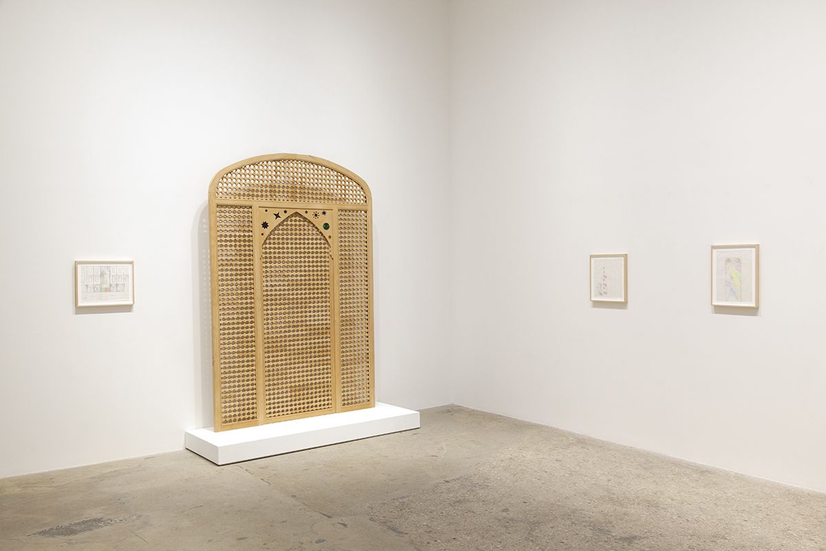 Katharina Wulff, Installation view, It was just this moment, Greene Naftali, New York, 2016