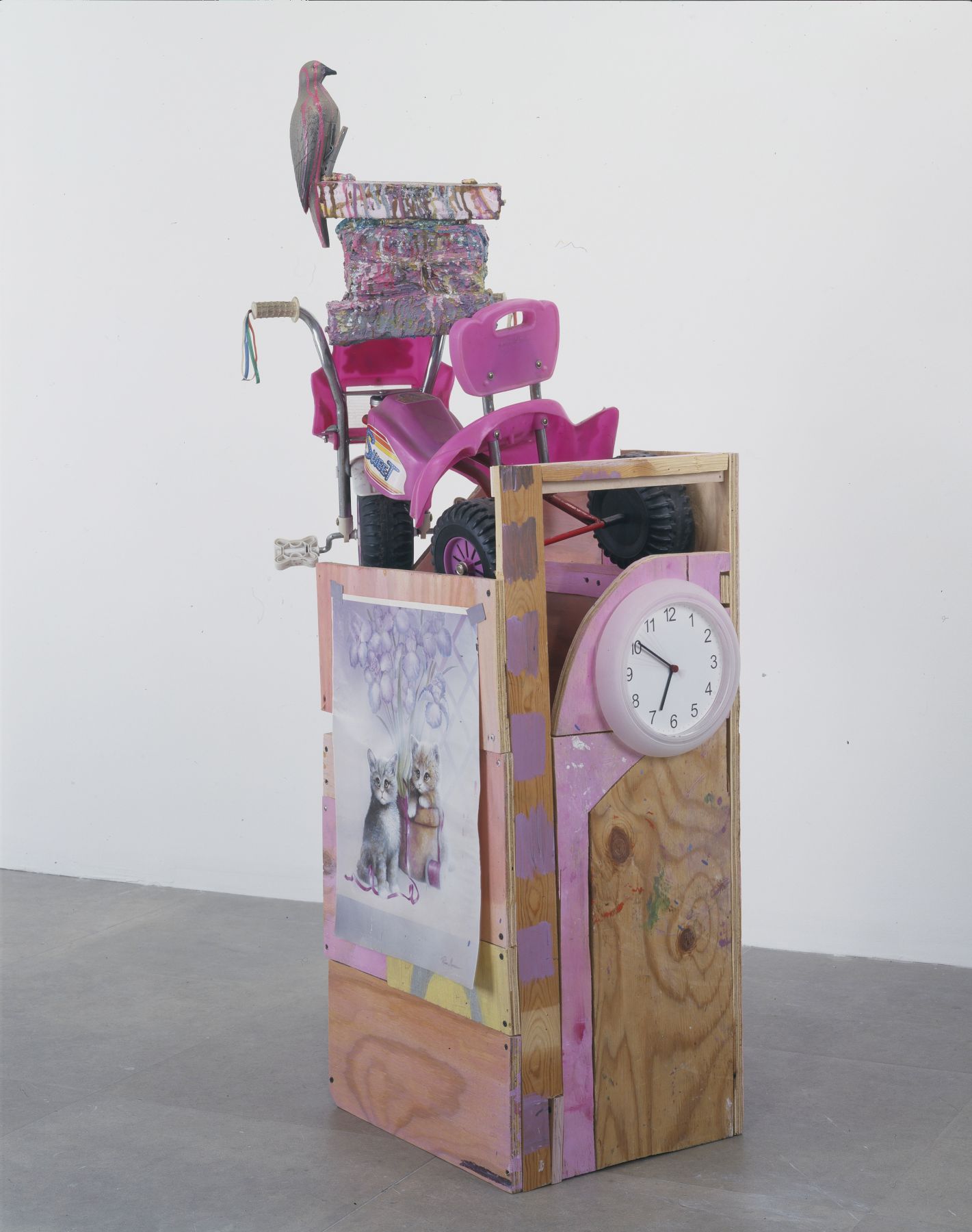 General Challenge (Bird), 2004, mixed media sculpture, 62 x 19 x 26 inches