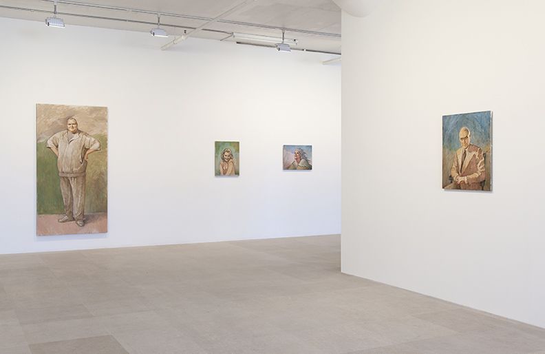 Michael Fullerton, Installation view, Meaning Inc., Greene Naftali, New York, 2014